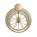 Avenue Lighting HF1928 Waldorf 12-lt 31" LED Chandelier - Aged Brass