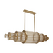 Avenue Lighting HF1920 Waldorf 28-lt 64" LED Chandelier - Aged Brass