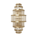 Avenue Lighting HF1921 Waldorf 8-lt 22" Tall LED Wall Sconce - Aged Brass