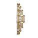 Avenue Lighting HF1921 Waldorf 8-lt 22" Tall LED Wall Sconce - Aged Brass