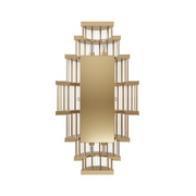 Avenue Lighting HF1921 Waldorf 8-lt 22" Tall LED Wall Sconce - Aged Brass