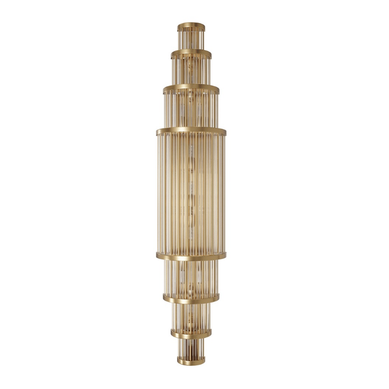 Avenue Lighting HF1922 Waldorf 11-lt 38" Tall LED Wall Sconce - Aged Brass