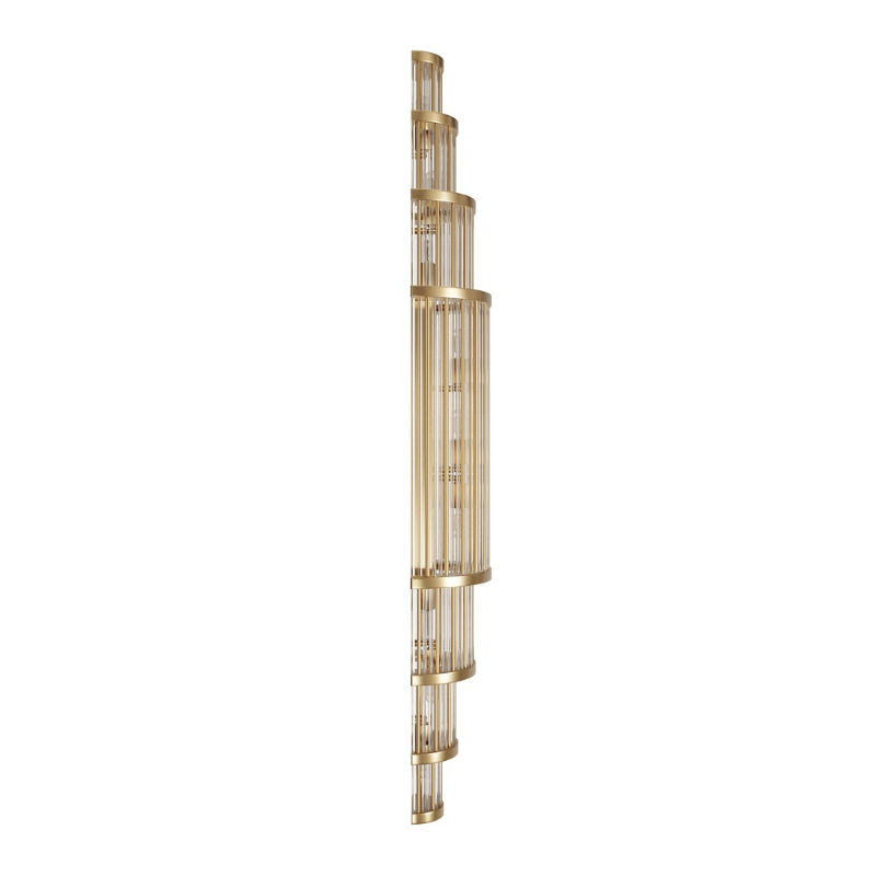 Avenue Lighting HF1922 Waldorf 11-lt 38" Tall LED Wall Sconce - Aged Brass