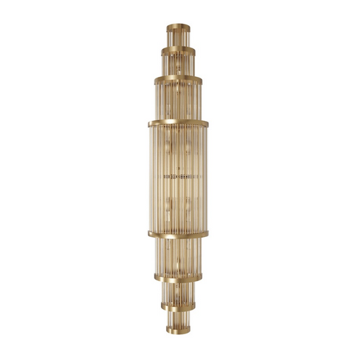 Avenue Lighting HF1923 Waldorf 14-lt 50" Tall LED Wall Sconce - Aged Brass