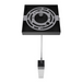 Avenue Lighting HF1901 The Original Glacier 1-lt 2" LED Pendant - Black/Snow