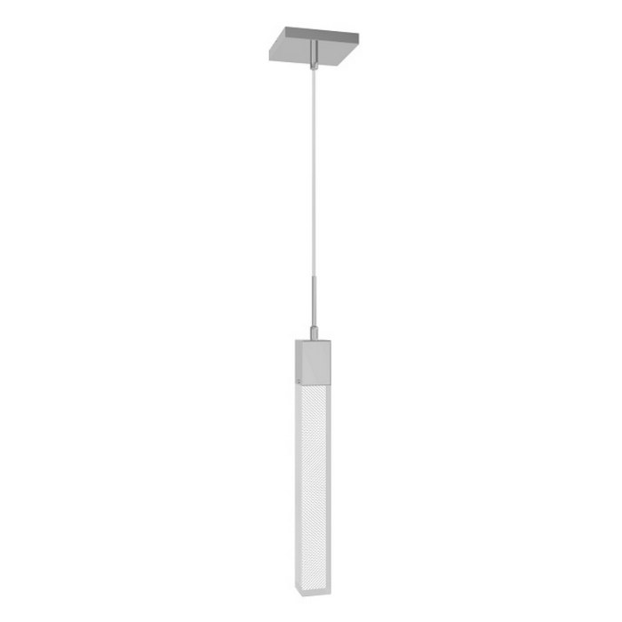 Avenue Lighting HF1901 The Original Glacier 1-lt 2" LED Pendant - Polished Chrome/Snow