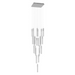 Avenue Lighting HF1904 The Original Glacier 25-lt 28" LED Pendant - Polished Chrome/Snow