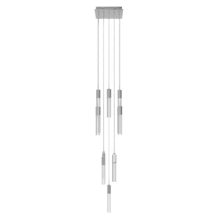 Avenue Lighting HF1905 The Original Glacier 13-lt 20" LED Pendant - Polished Chrome/Snow
