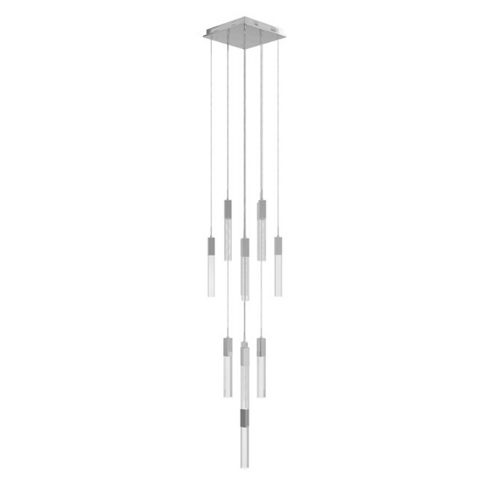 Avenue Lighting HF1905 The Original Glacier 13-lt 20" LED Pendant - Polished Chrome/Snow