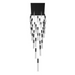 Avenue Lighting HF1903 The Original Glacier 41-lt 36" LED Pendant - Dark Bronze/Clear