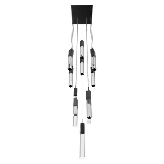 Avenue Lighting HF1905 The Original Glacier 13-lt 20" LED Pendant - Dark Bronze/Clear