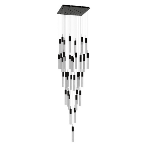 Avenue Lighting HF1903 The Original Glacier 41-lt 36" LED Pendant - Dark Bronze/Snow