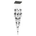 Avenue Lighting HF1903 The Original Glacier 41-lt 36" LED Pendant - Dark Bronze/Snow