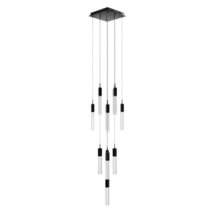 Avenue Lighting HF1905 The Original Glacier 13-lt 20" LED Pendant - Dark Bronze/Snow