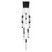 Avenue Lighting HF1905 The Original Glacier 13-lt 20" LED Pendant - Black/Clear