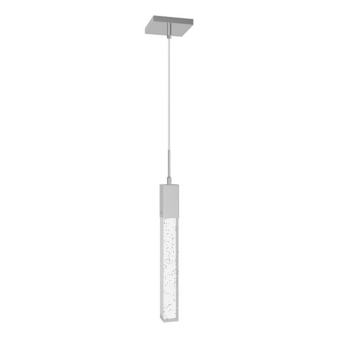 Avenue Lighting HF1901 The Original Glacier 1-lt 2" LED Pendant - Polished Chrome/Bubbled
