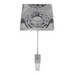 Avenue Lighting HF1901 The Original Glacier 1-lt 2" LED Pendant - Polished Chrome/Clear
