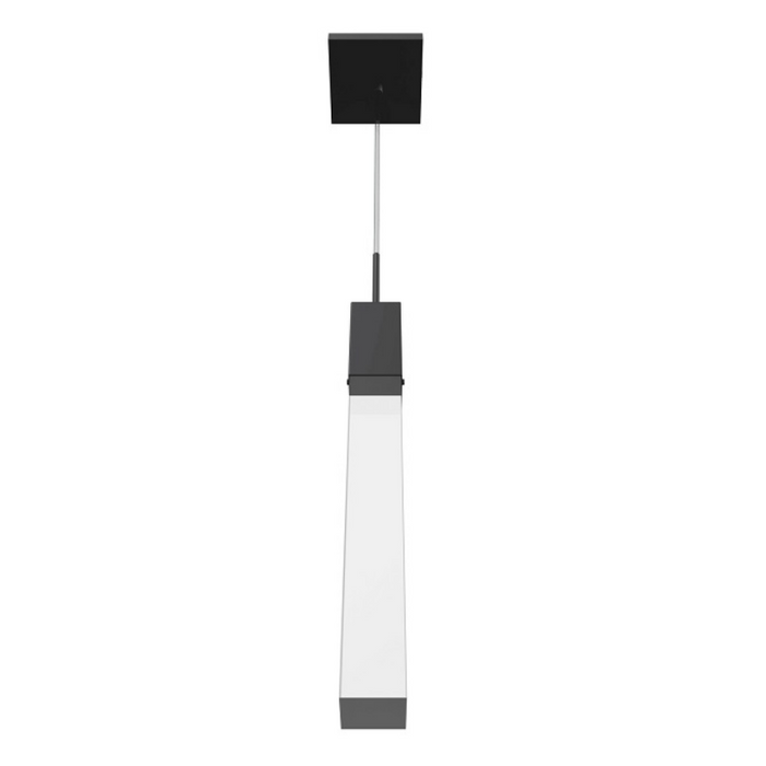 Avenue Lighting HF1901 The Original Glacier 1-lt 2" LED Pendant - Black/Clear
