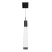Avenue Lighting HF1901 The Original Glacier 1-lt 2" LED Pendant - Black/Clear