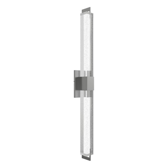 Avenue Lighting HF3012 The Original Glacier 1-lt 39" Tall LED Wall Sconce - Polished Nickel/Bubbled