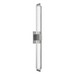 Avenue Lighting HF3012 The Original Glacier 1-lt 39" Tall LED Wall Sconce - Polished Nickel/Bubbled