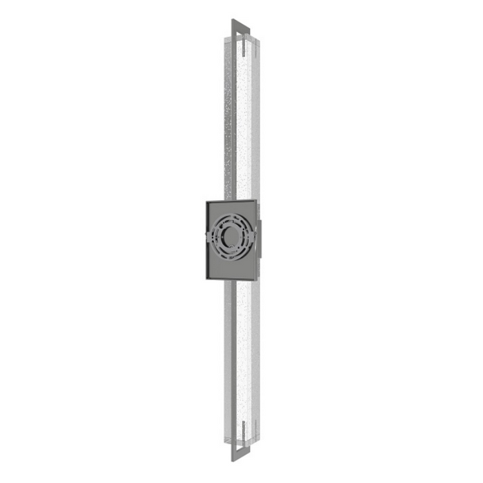Avenue Lighting HF3012 The Original Glacier 1-lt 39" Tall LED Wall Sconce - Polished Nickel/Bubbled
