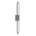 Avenue Lighting HF3012 The Original Glacier 1-lt 39" Tall LED Wall Sconce - Polished Nickel/Bubbled