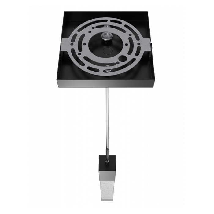 Avenue Lighting HF1901 The Original Glacier 1-lt 2" LED Pendant - Dark Bronze/Bubbled