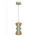 Avenue Lighting HF8970 Rosewood 2-lt 9" LED Pendant - Aged Brass/Yellow