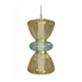 Avenue Lighting HF8970 Rosewood 2-lt 9" LED Pendant - Aged Brass/Yellow