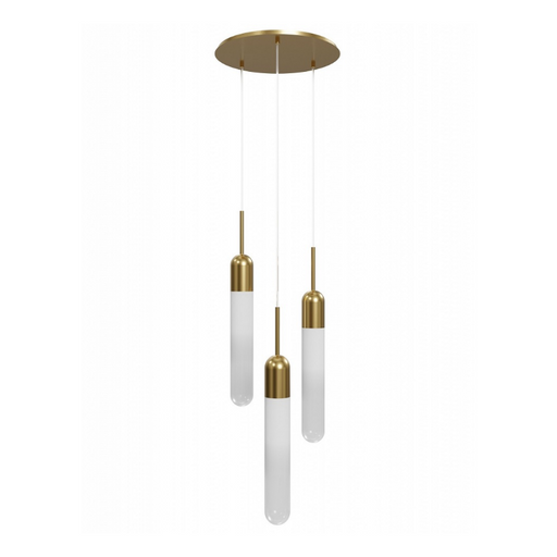 Avenue Lighting HF7403 Tribeca 3-lt 12" LED Pendant