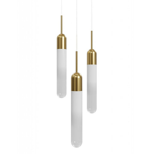 Avenue Lighting HF7403 Tribeca 3-lt 12" LED Pendant