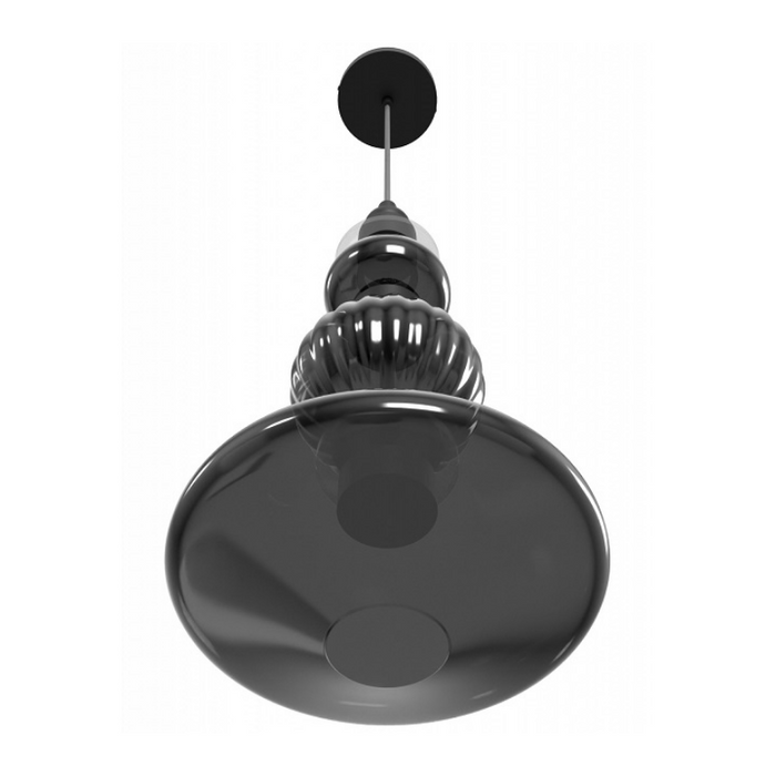 Avenue Lighting HF7901 Avra 1-lt 9" LED Pendant - Black