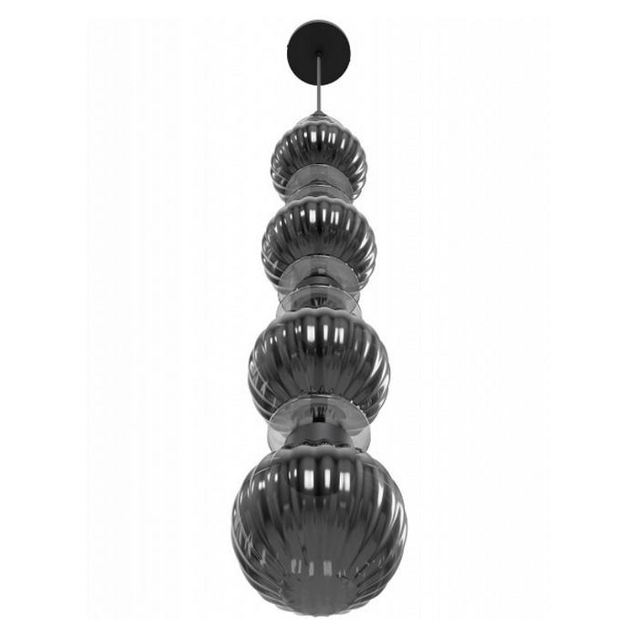 Avenue Lighting HF7904 Avra 1-lt 5" LED Pendant - Black