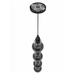 Avenue Lighting HF7904 Avra 1-lt 5" LED Pendant - Black