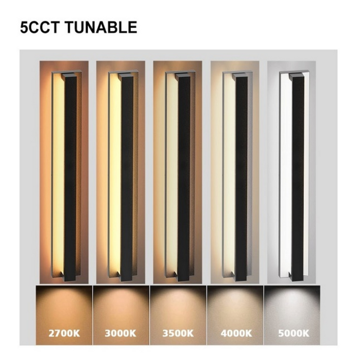 Avenue Lighting AV4948 Avenue Outdoor 1-lt 48" Tall LED Outdoor Wall Sconce, CCT Selectable