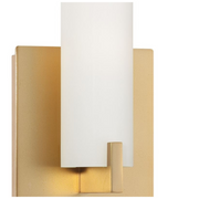 George Kovacs P5040 Tube 1-lt 13" Tall LED Wall Sconce - Honey Gold