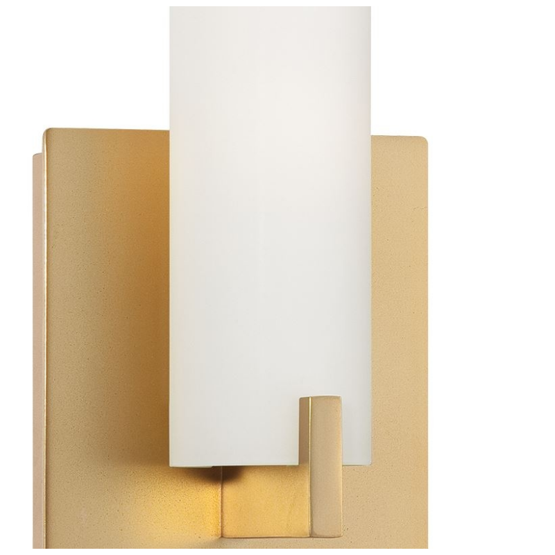 George Kovacs P5040 Tube 1-lt 13" Tall LED Wall Sconce - Honey Gold