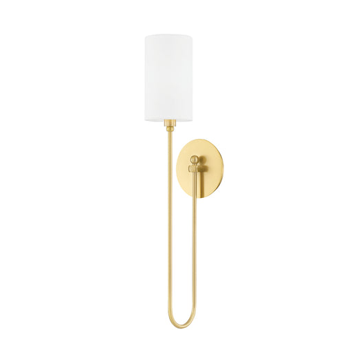 Hudson Valley 6800 Harlem 1-lt 24" Tall Wall Sconce-Aged Brass
