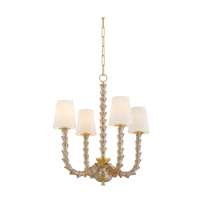 Hudson Valley 6844 Calumet 4-lt 26" Chandelier