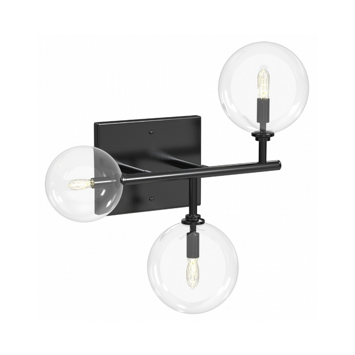Avenue Lighting HF4203 Delilah 3-lt 18" LED Wall Sconce - Black