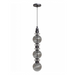 Avenue Lighting HF7903 Avra 1-lt 5" LED Pendant - Black