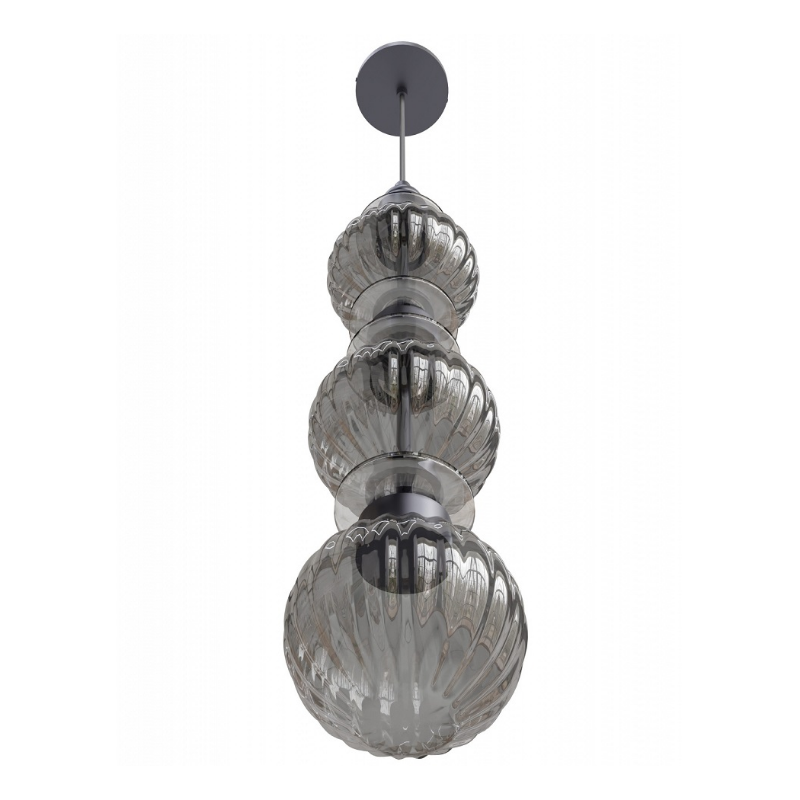 Avenue Lighting HF7903 Avra 1-lt 5" LED Pendant - Black