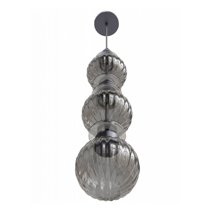 Avenue Lighting HF7903 Avra 1-lt 5" LED Pendant - Black