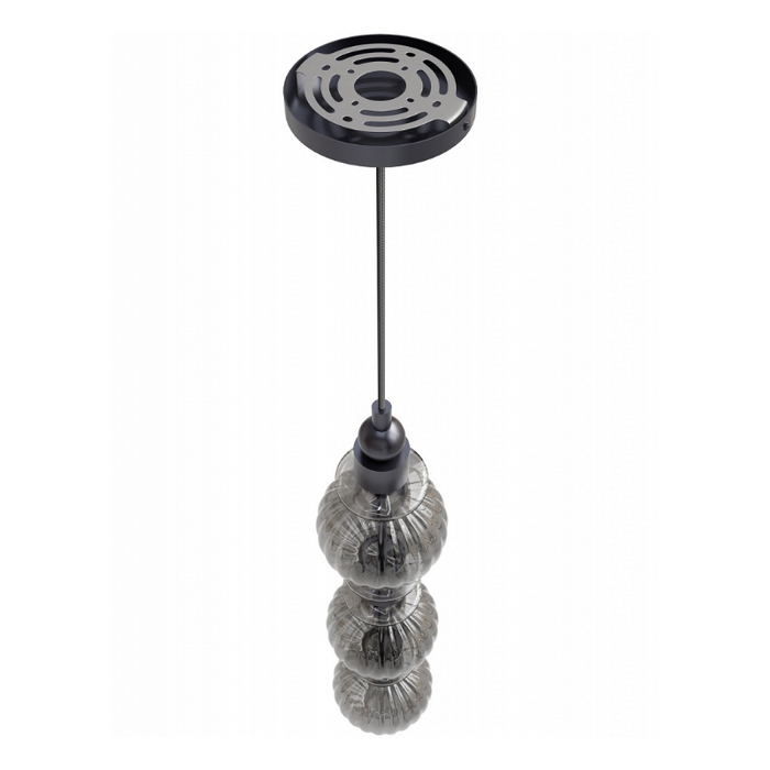 Avenue Lighting HF7903 Avra 1-lt 5" LED Pendant - Black
