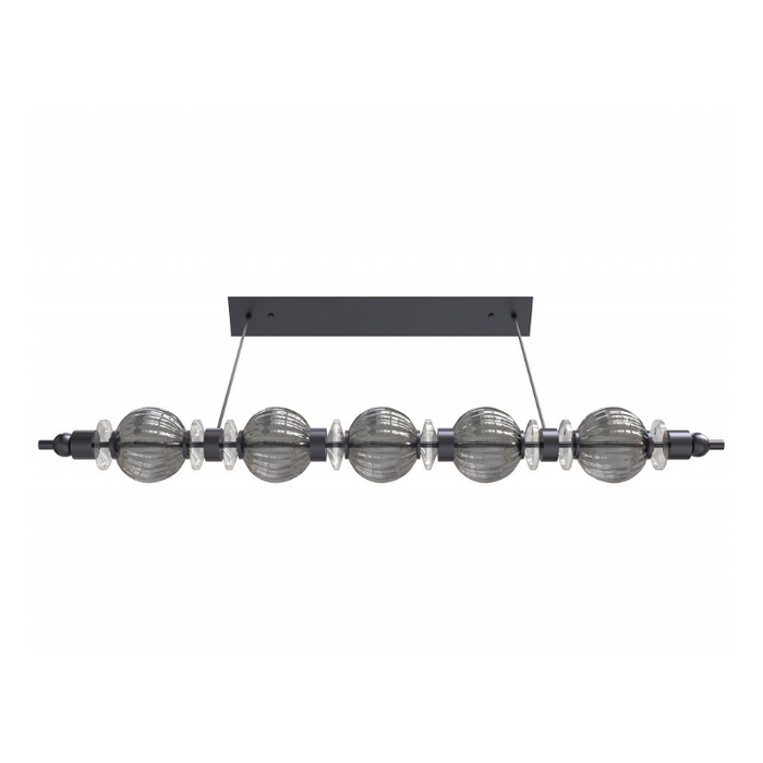 Avenue Lighting HF7955 Avra 5-lt 48" LED Pendant - Black