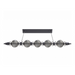 Avenue Lighting HF7955 Avra 5-lt 48" LED Pendant - Black