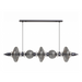 Avenue Lighting HF7977 Avra 5-lt 45" LED Pendant - Black