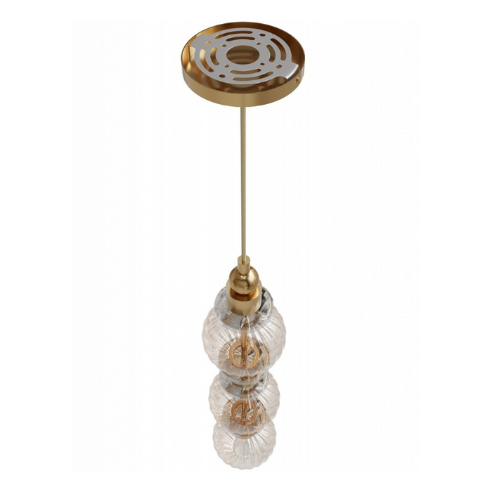 Avenue Lighting HF7903 Avra 1-lt 5" LED Pendant - Aged Brass