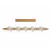 Avenue Lighting HF7955 Avra 5-lt 48" LED Pendant - Aged Brass